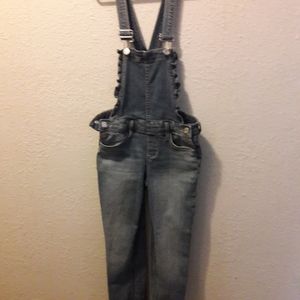 Girls overalls denim